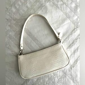 Faux-croc Handbag